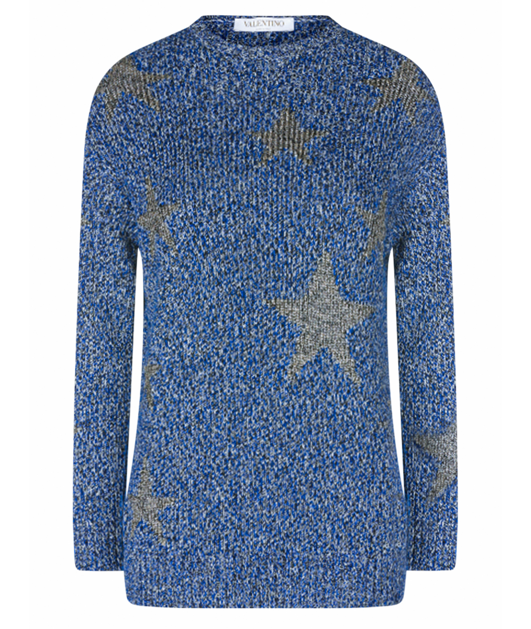 VALENTINO Голубой вискозный джемпер / свитер, фото 1