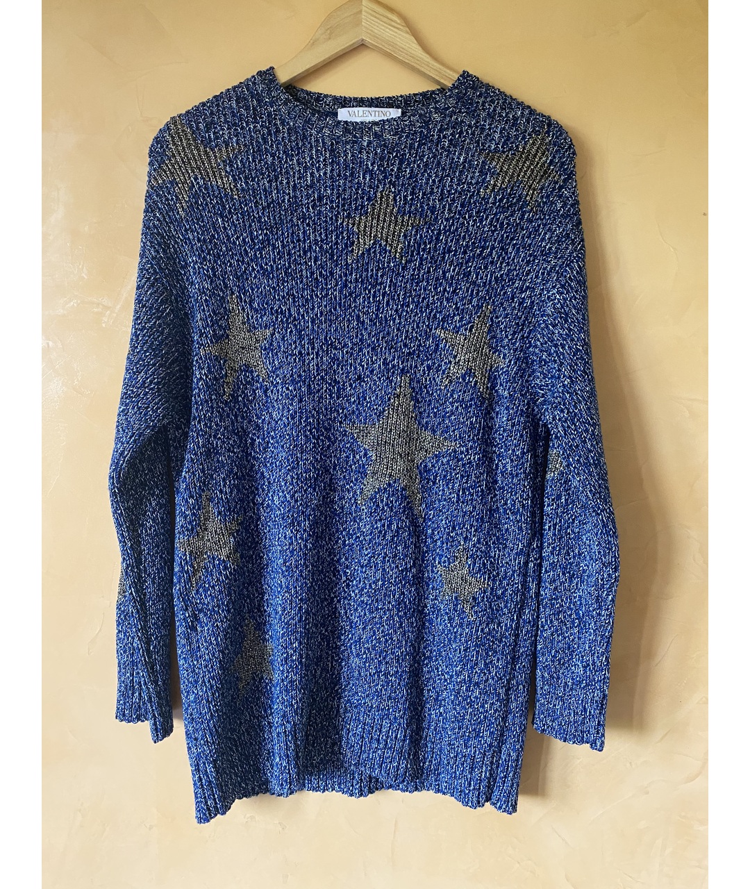 VALENTINO Голубой вискозный джемпер / свитер, фото 5