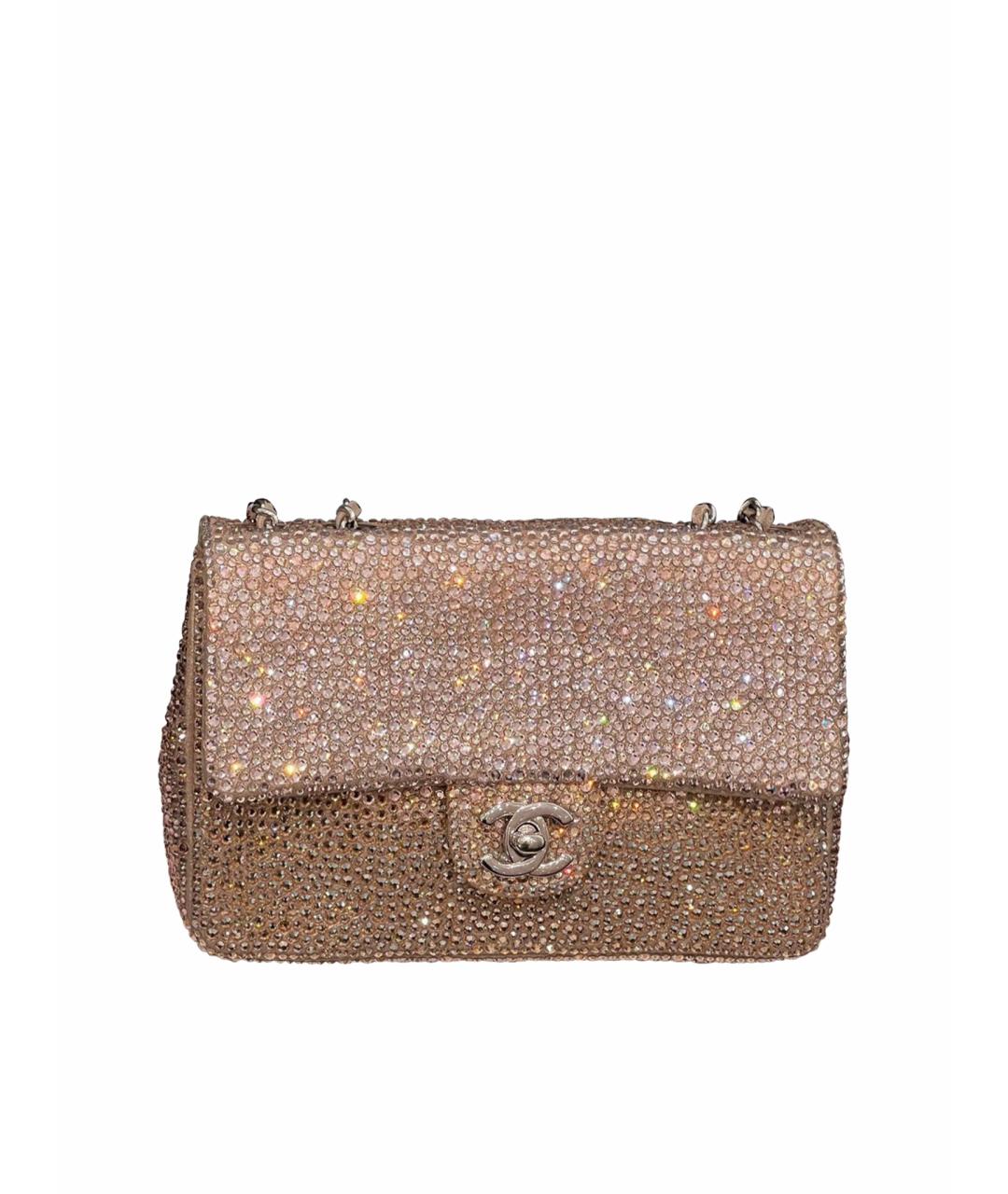 CHANEL Бежевая сумка через плечо, фото 1