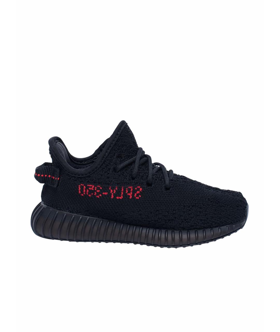 ADIDAS YEEZY Черные кеды, фото 1