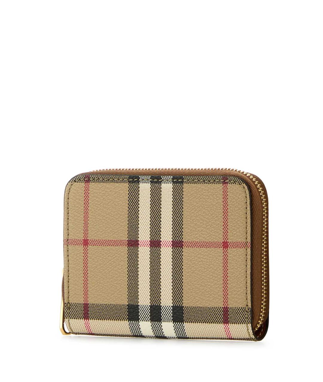 BURBERRY Бежевый полиуретановый кошелек, фото 2