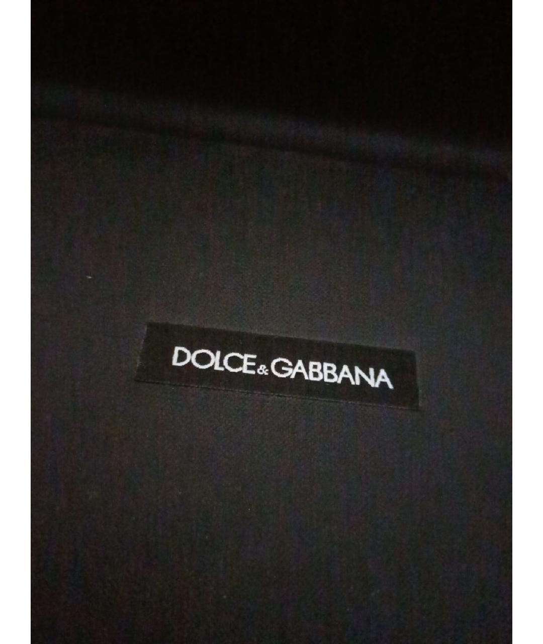 DOLCE&GABBANA Черный кожаный кошелек, фото 6