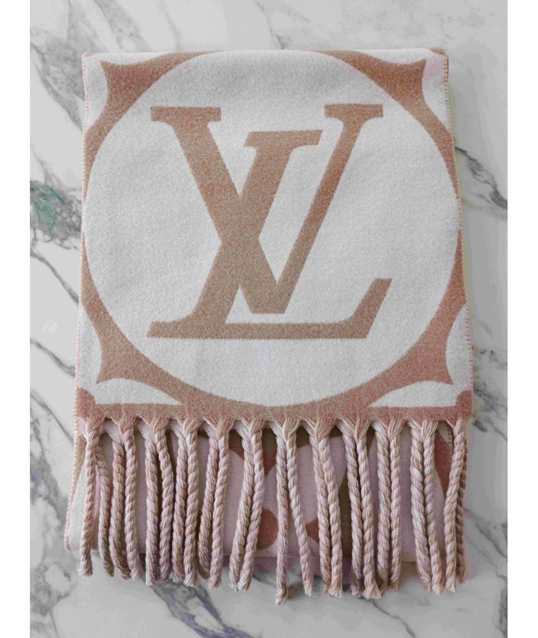 LOUIS VUITTON Шерстяной шарф, фото 7