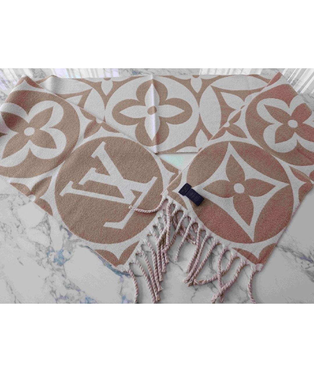 LOUIS VUITTON Шерстяной шарф, фото 2