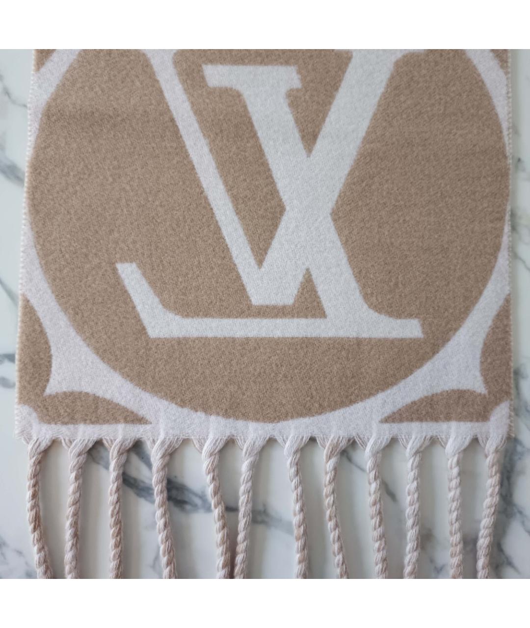 LOUIS VUITTON Шерстяной шарф, фото 5