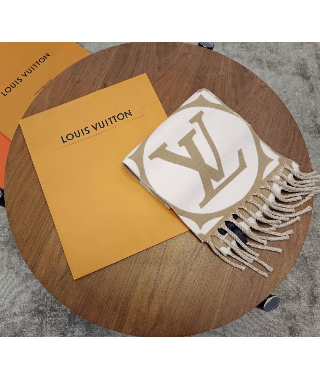 LOUIS VUITTON Шерстяной шарф, фото 6