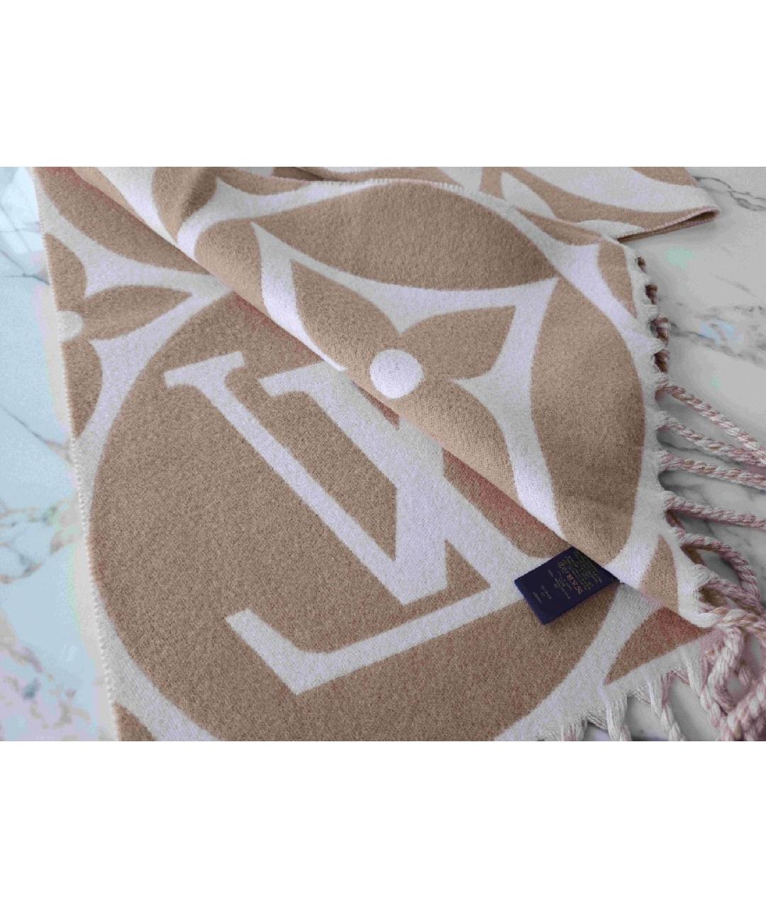 LOUIS VUITTON Шерстяной шарф, фото 3