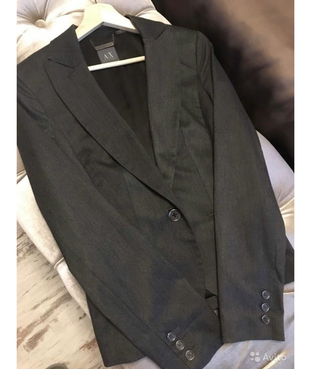ARMANI EXCHANGE Серый жакет/пиджак, фото 5
