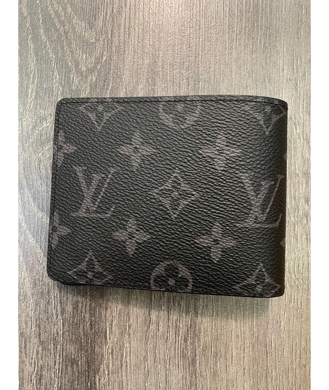 LOUIS VUITTON Черный кошелек, фото 2