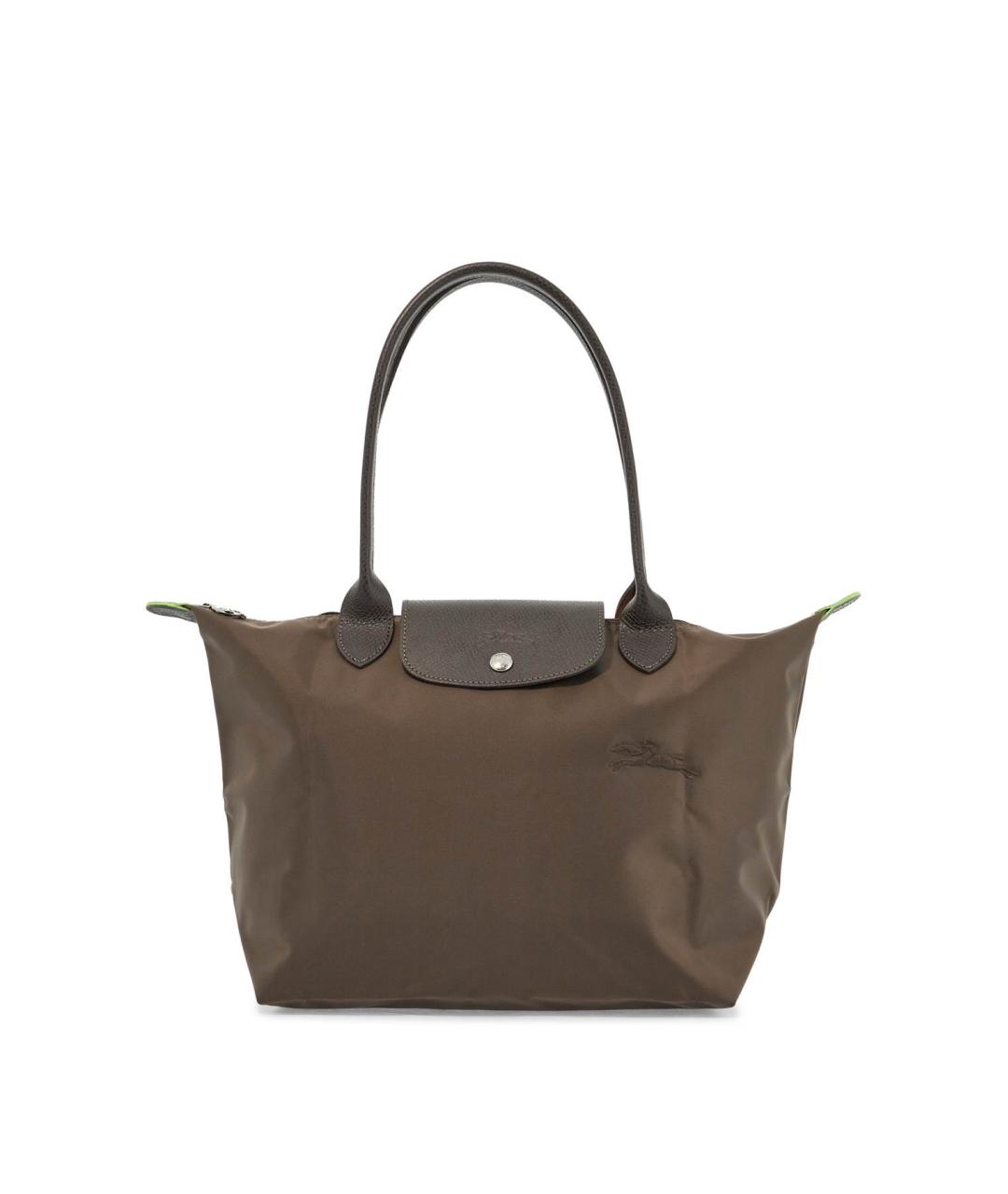 LONGCHAMP Коричневая синтетическая сумка тоут, фото 1