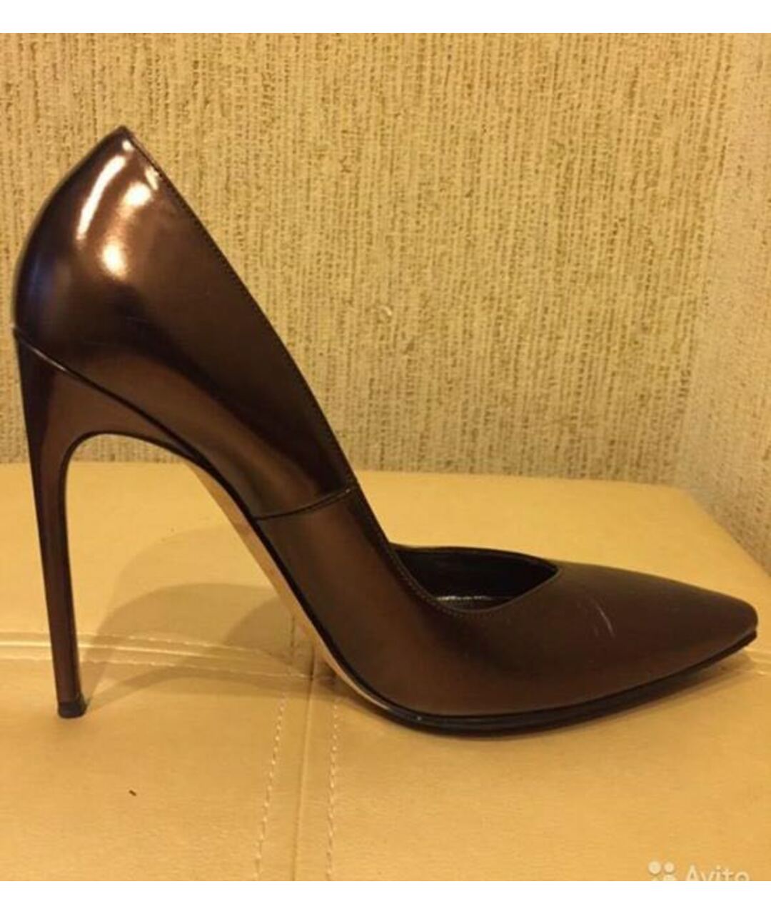 BRIAN ATWOOD Коричневые кожаные туфли, фото 5
