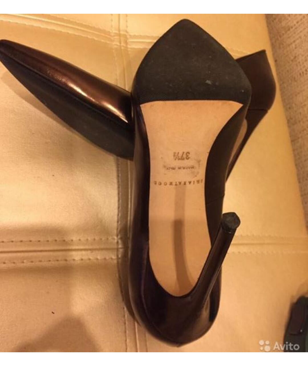 BRIAN ATWOOD Коричневые кожаные туфли, фото 4