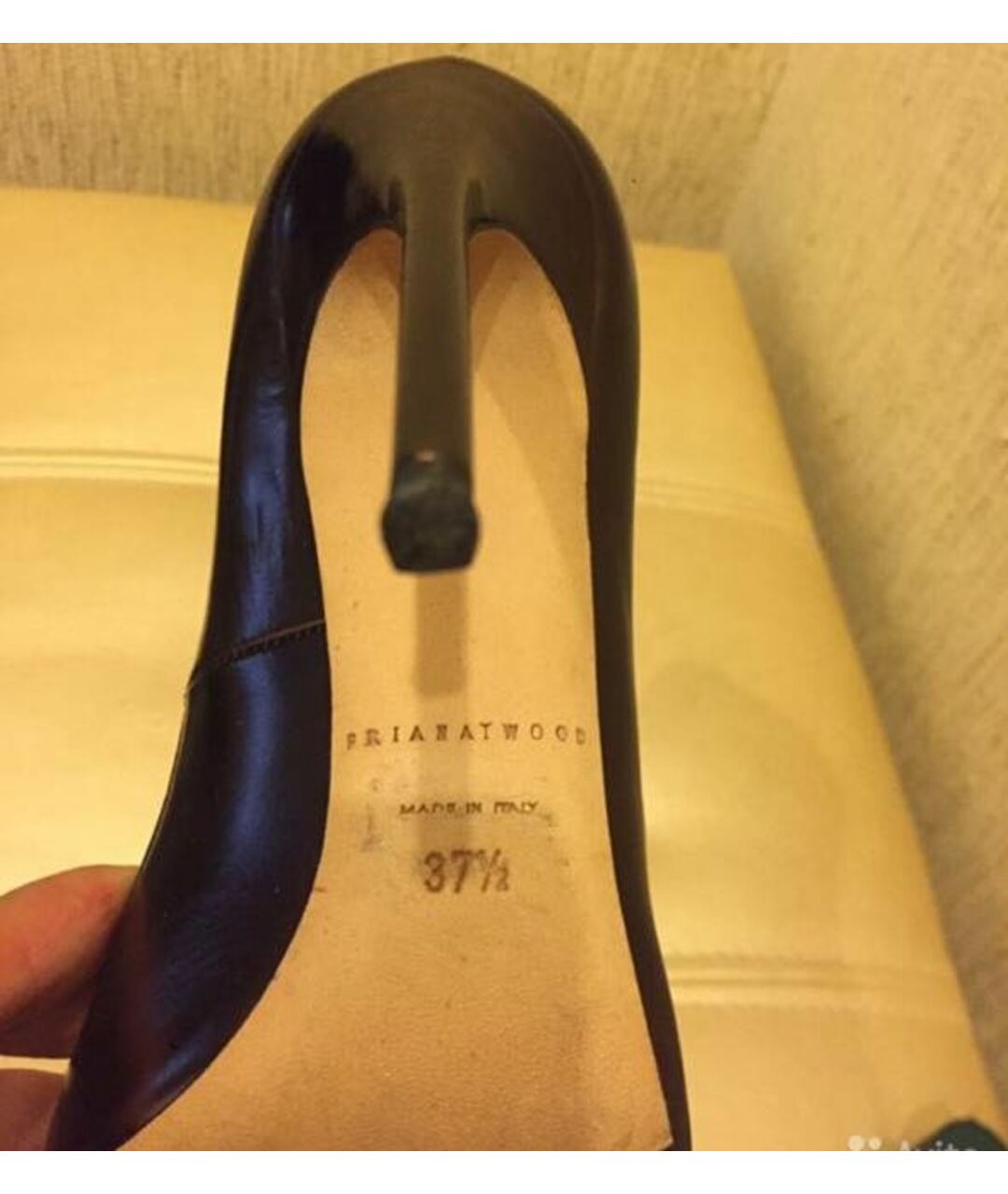 BRIAN ATWOOD Коричневые кожаные туфли, фото 6