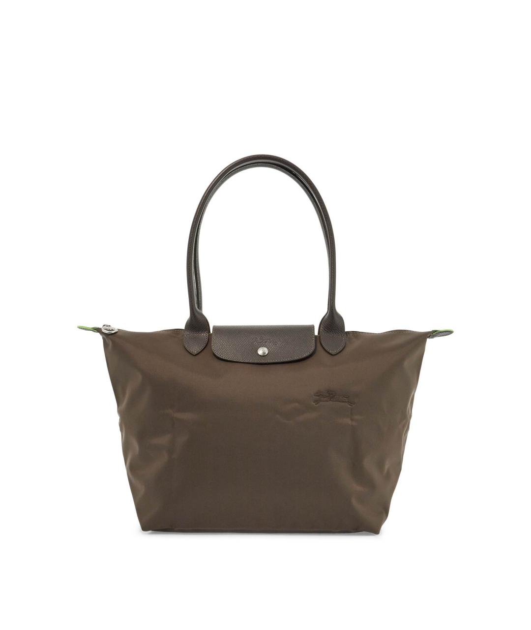 LONGCHAMP Коричневая синтетическая сумка тоут, фото 1