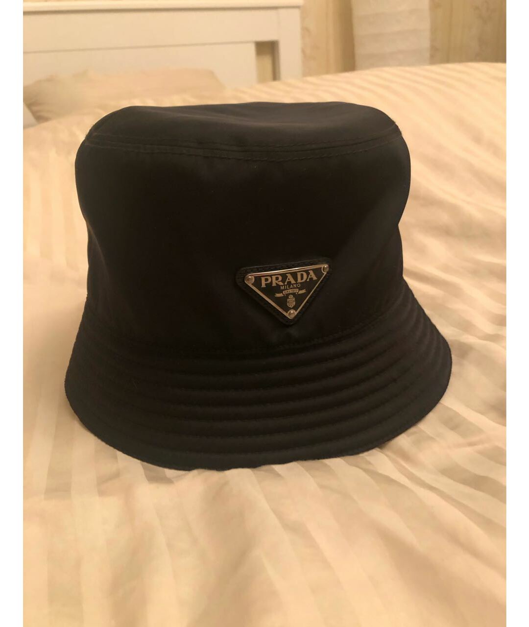 PRADA Черная шляпа, фото 8