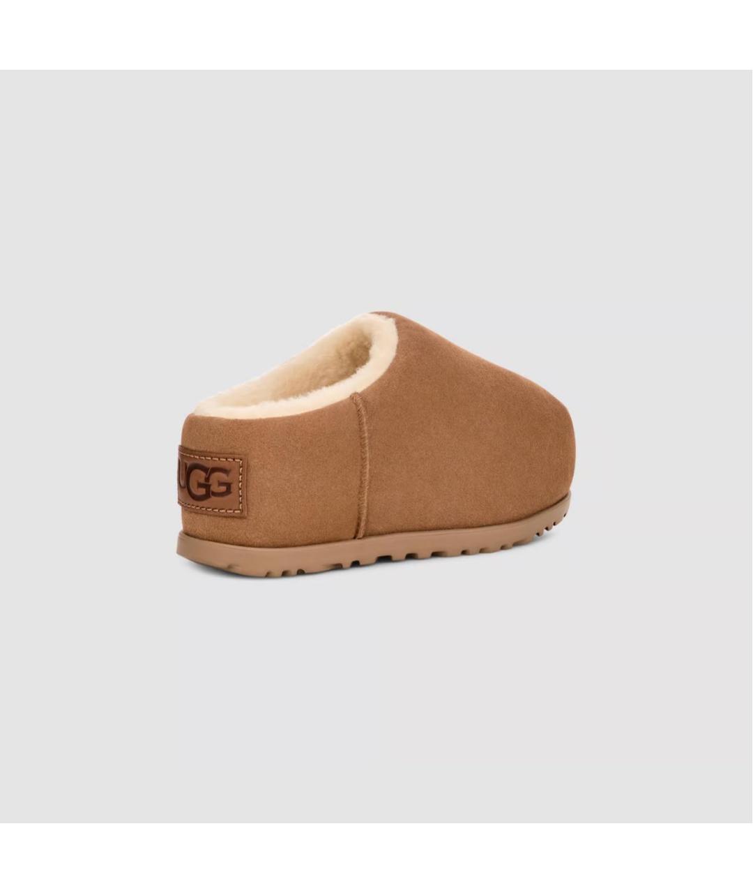 UGG AUSTRALIA Коричневые замшевые ботинки, фото 4