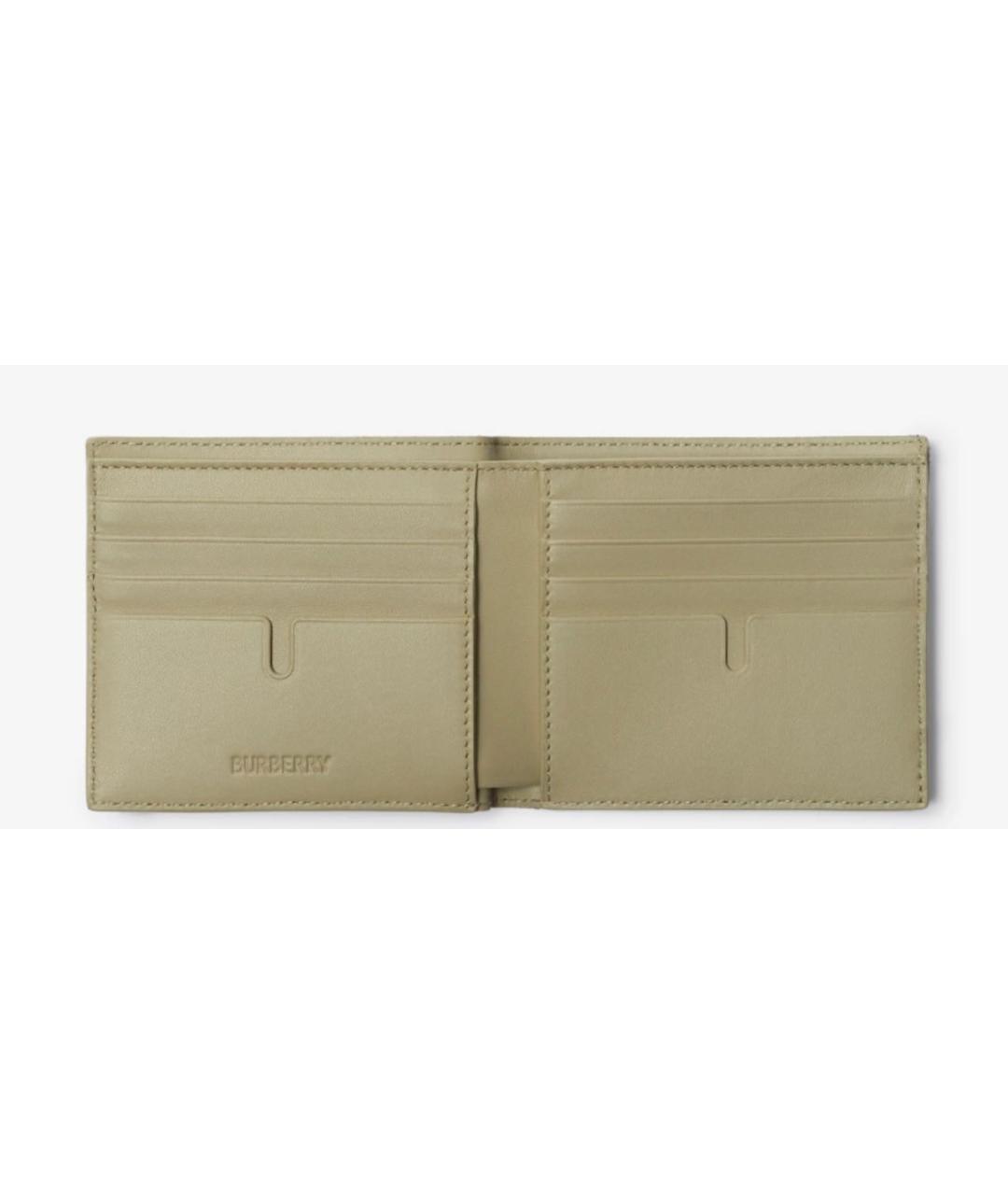 BURBERRY Кожаный кошелек, фото 2