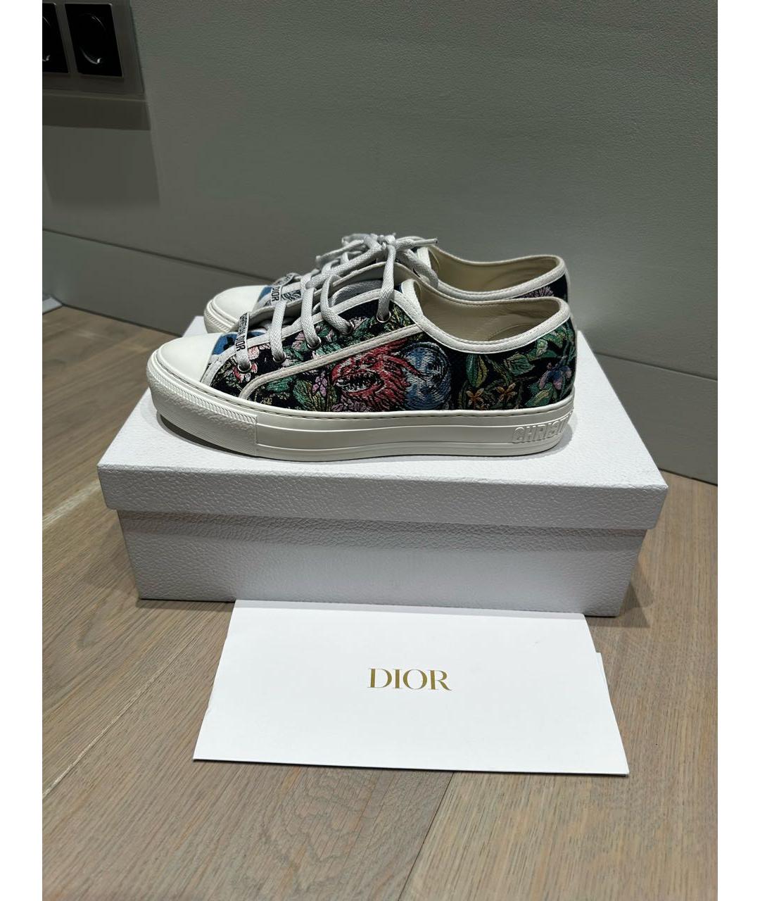 CHRISTIAN DIOR Черные кеды, фото 7