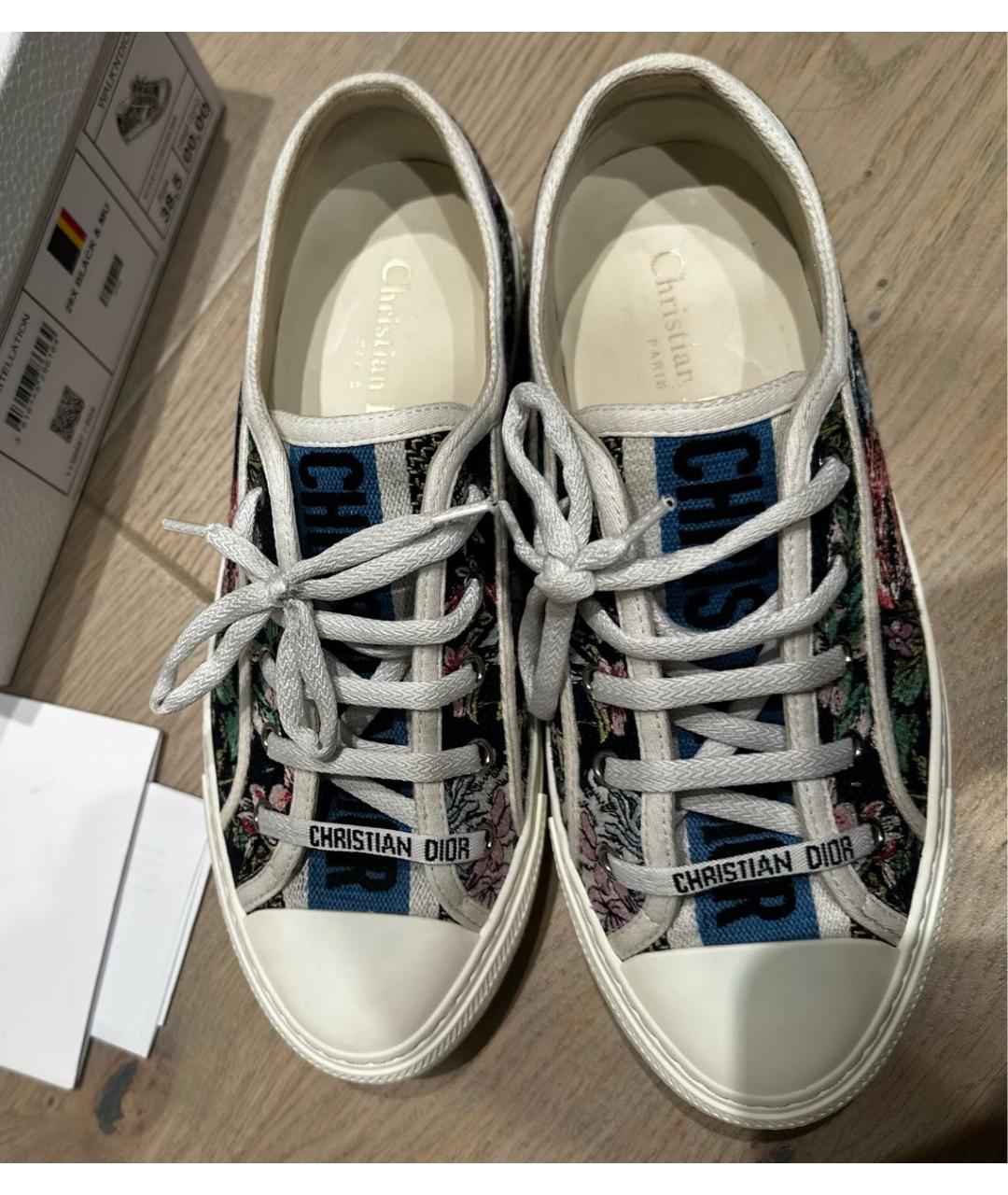 CHRISTIAN DIOR Черные кеды, фото 4