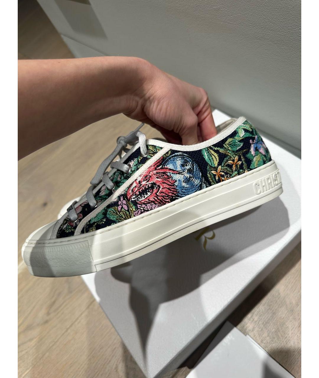 CHRISTIAN DIOR Черные кеды, фото 6