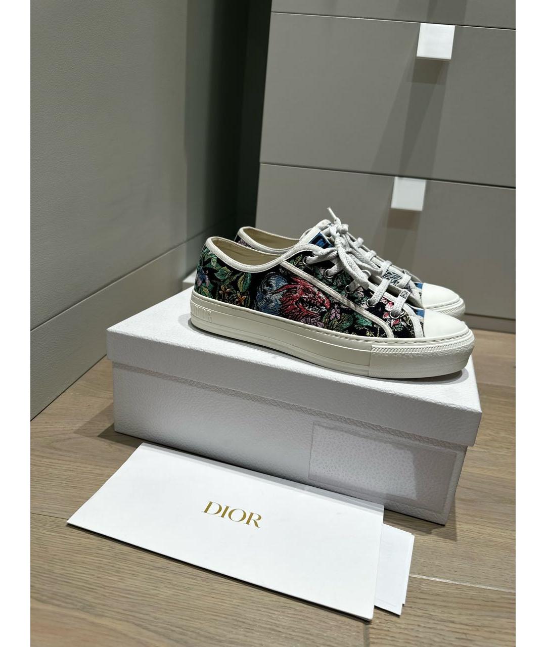 CHRISTIAN DIOR Черные кеды, фото 9