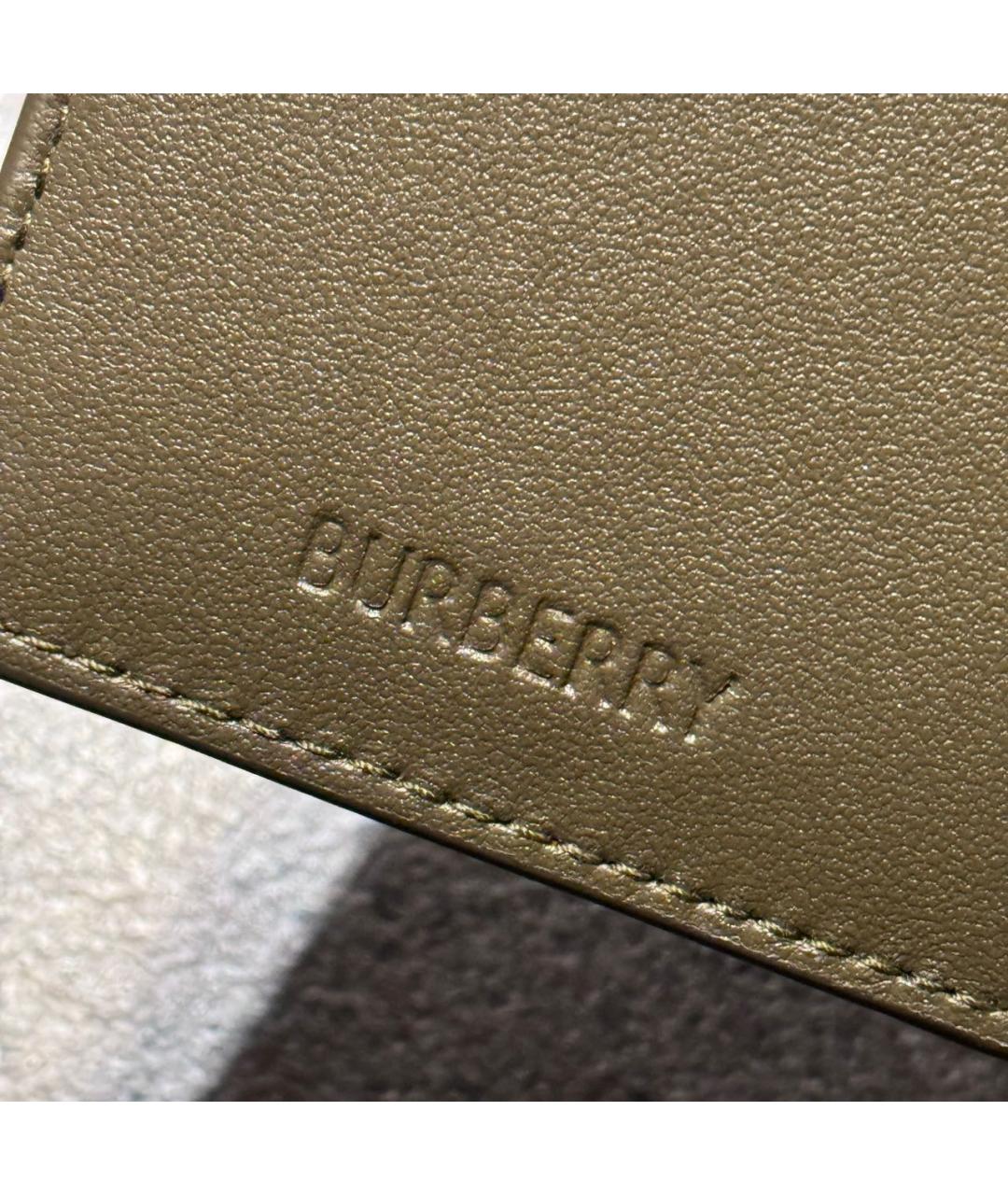 BURBERRY Кожаный кардхолдер, фото 6