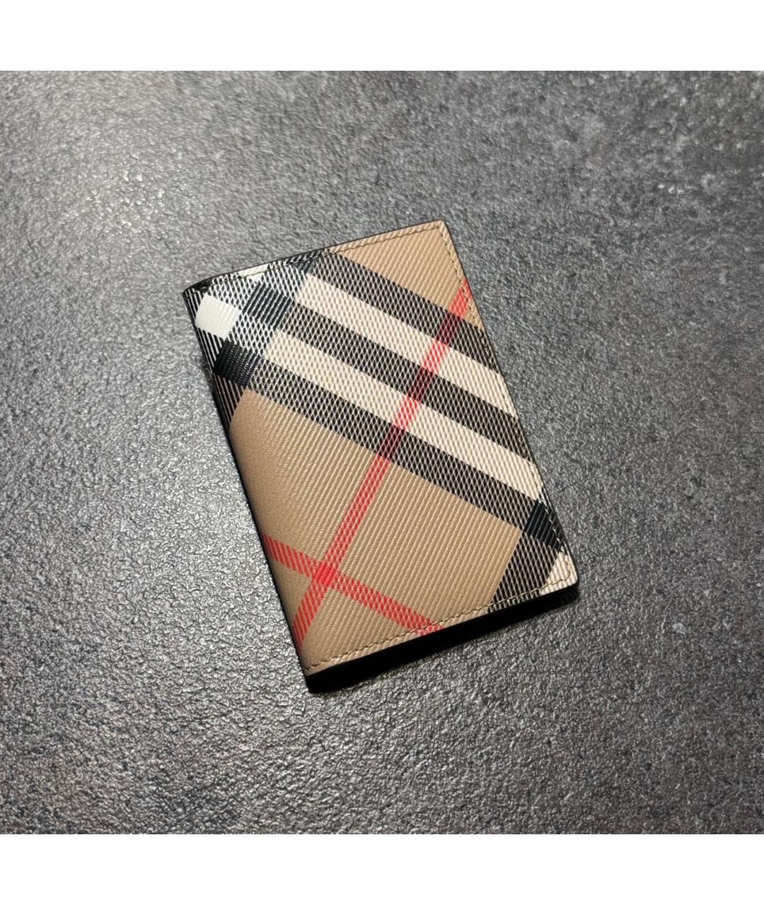 BURBERRY Кожаный кардхолдер, фото 2