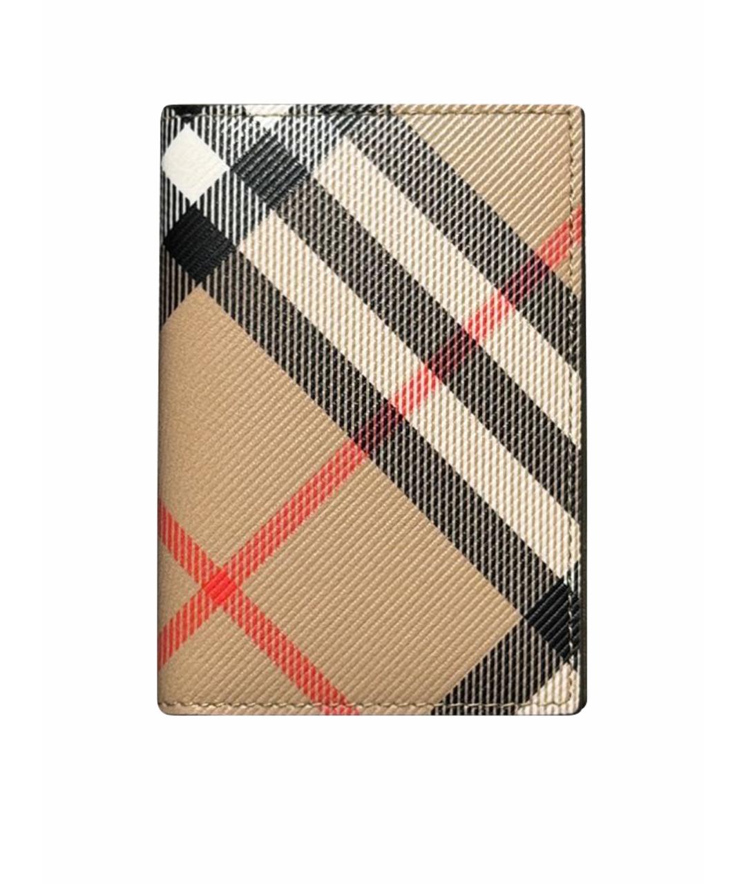 BURBERRY Кожаный кардхолдер, фото 1
