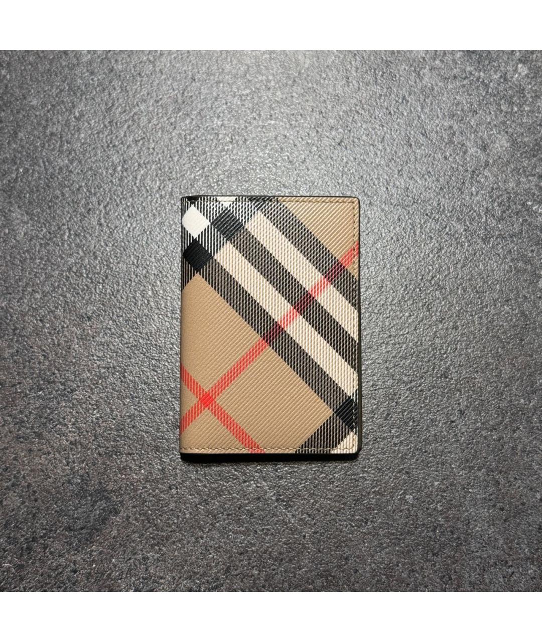 BURBERRY Кожаный кардхолдер, фото 9