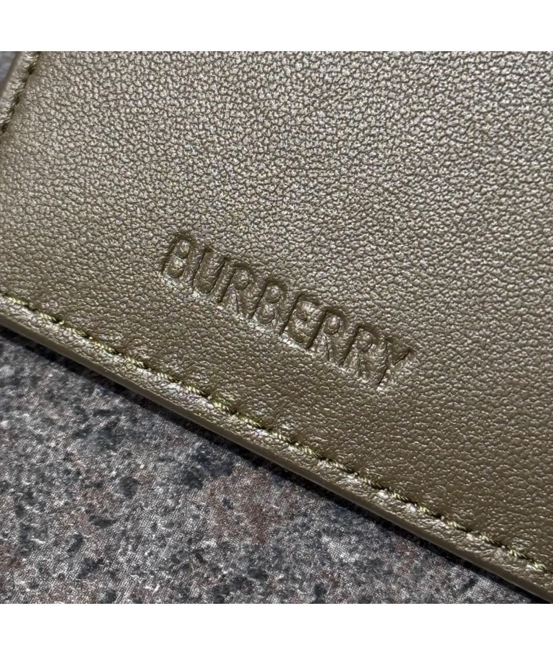 BURBERRY Кожаный кардхолдер, фото 6
