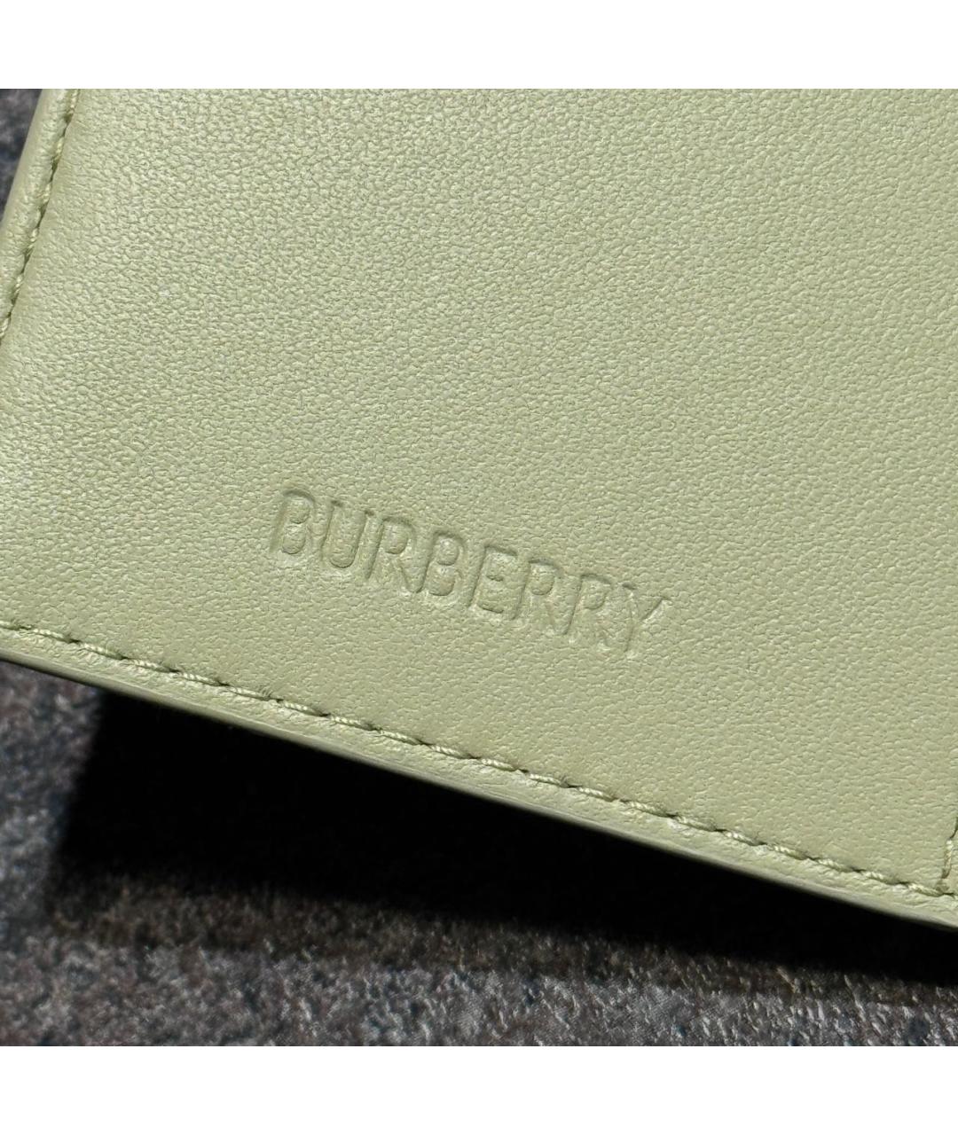 BURBERRY Кожаный кардхолдер, фото 6