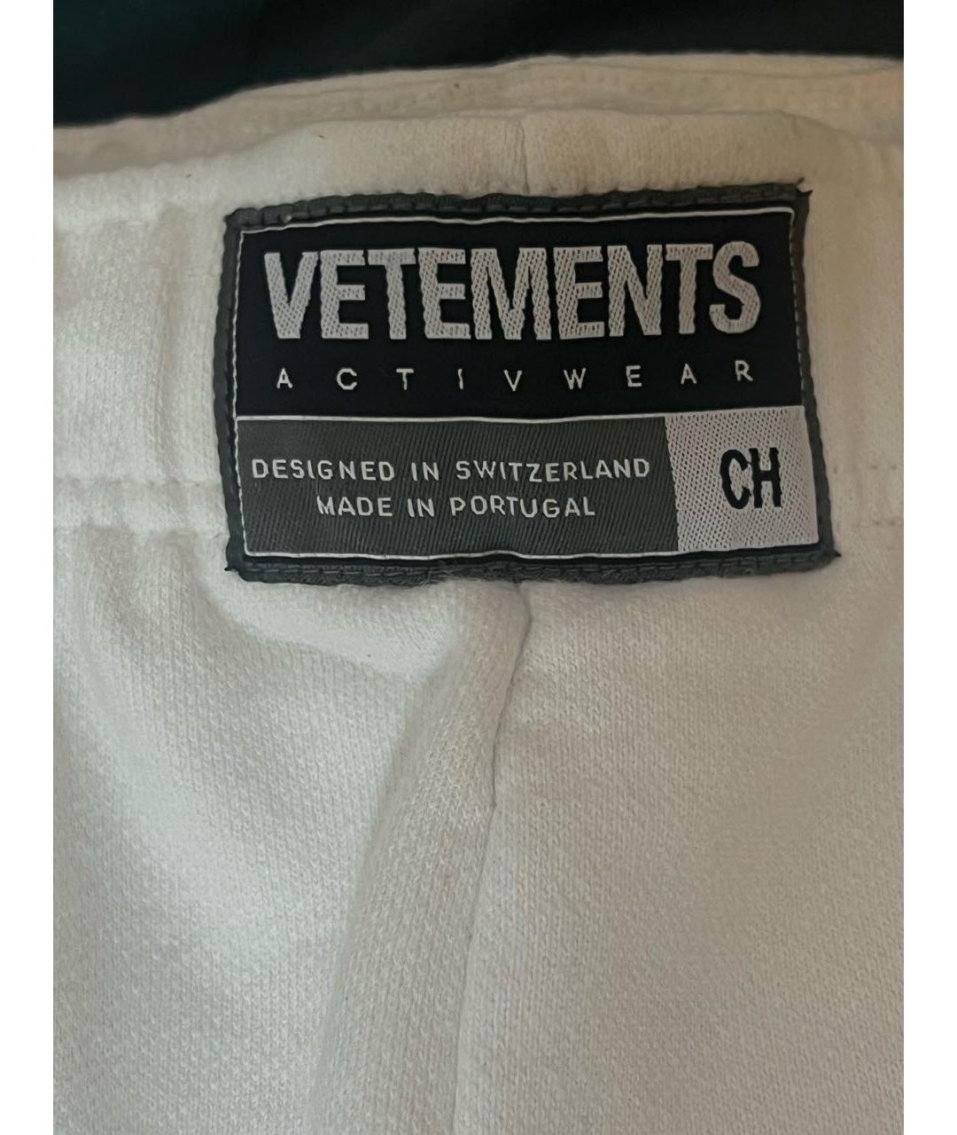 VETEMENTS Белые брюки широкие, фото 3