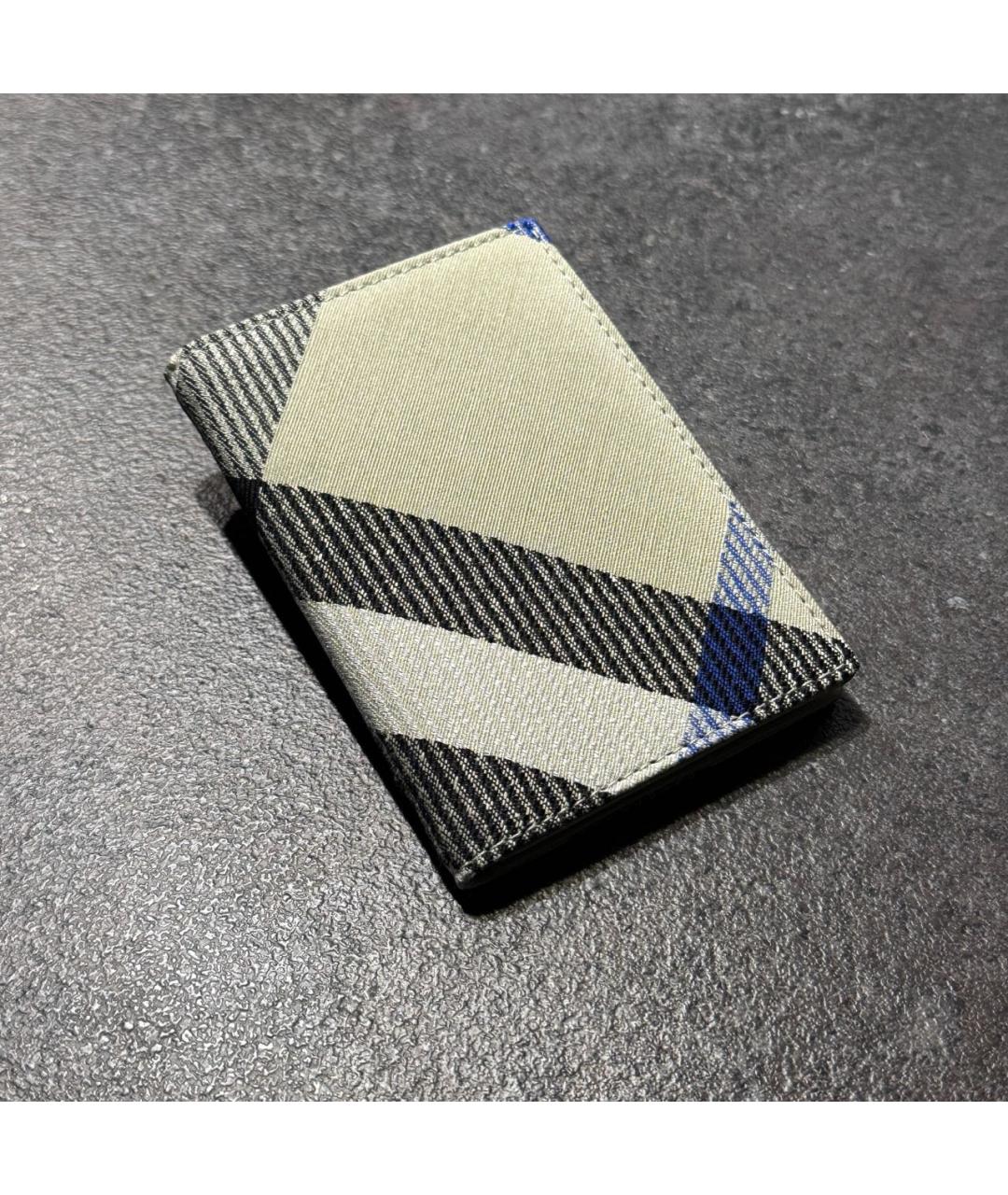 BURBERRY Кожаный кардхолдер, фото 2