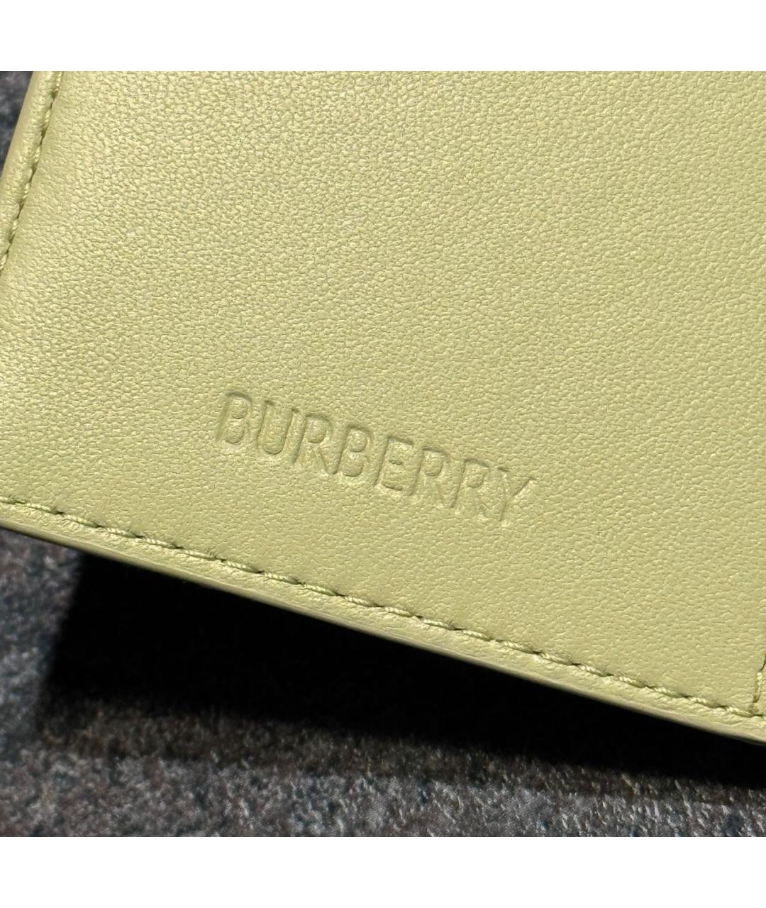 BURBERRY Кожаный кардхолдер, фото 7
