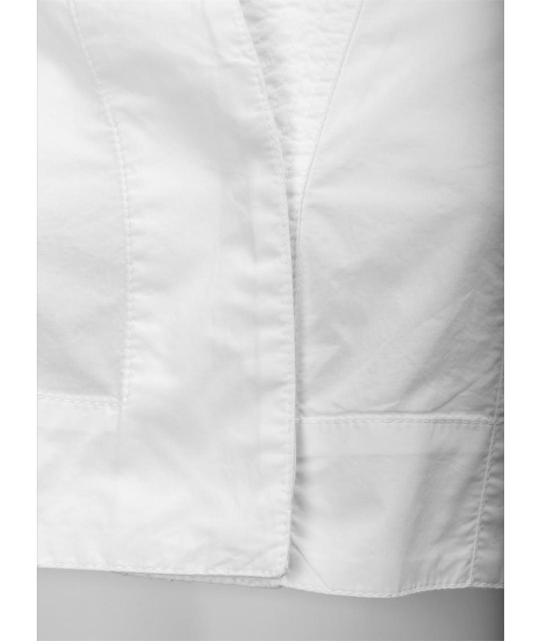 JACQUEMUS Белое хлопковое повседневное платье, фото 3