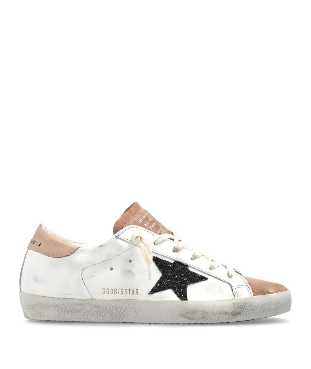 GOLDEN GOOSE DELUXE BRAND Белые кожаные кеды, фото 1