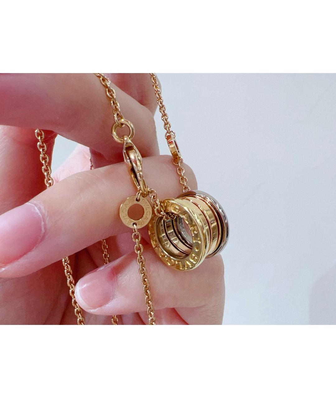 BVLGARI Мульти подвеска из розового золота, фото 4