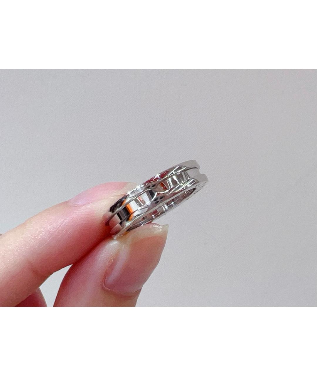 BVLGARI Белое кольцо из белого золота, фото 5