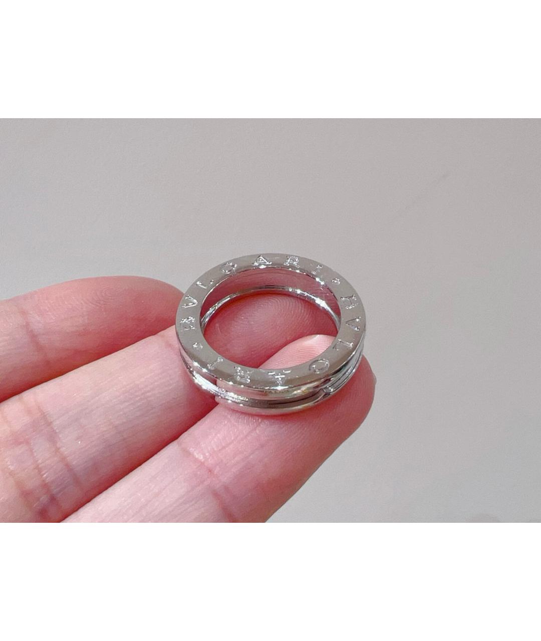 BVLGARI Белое кольцо из белого золота, фото 4