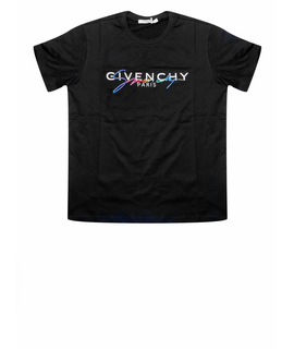 

Футболка GIVENCHY Signature rainbow logo