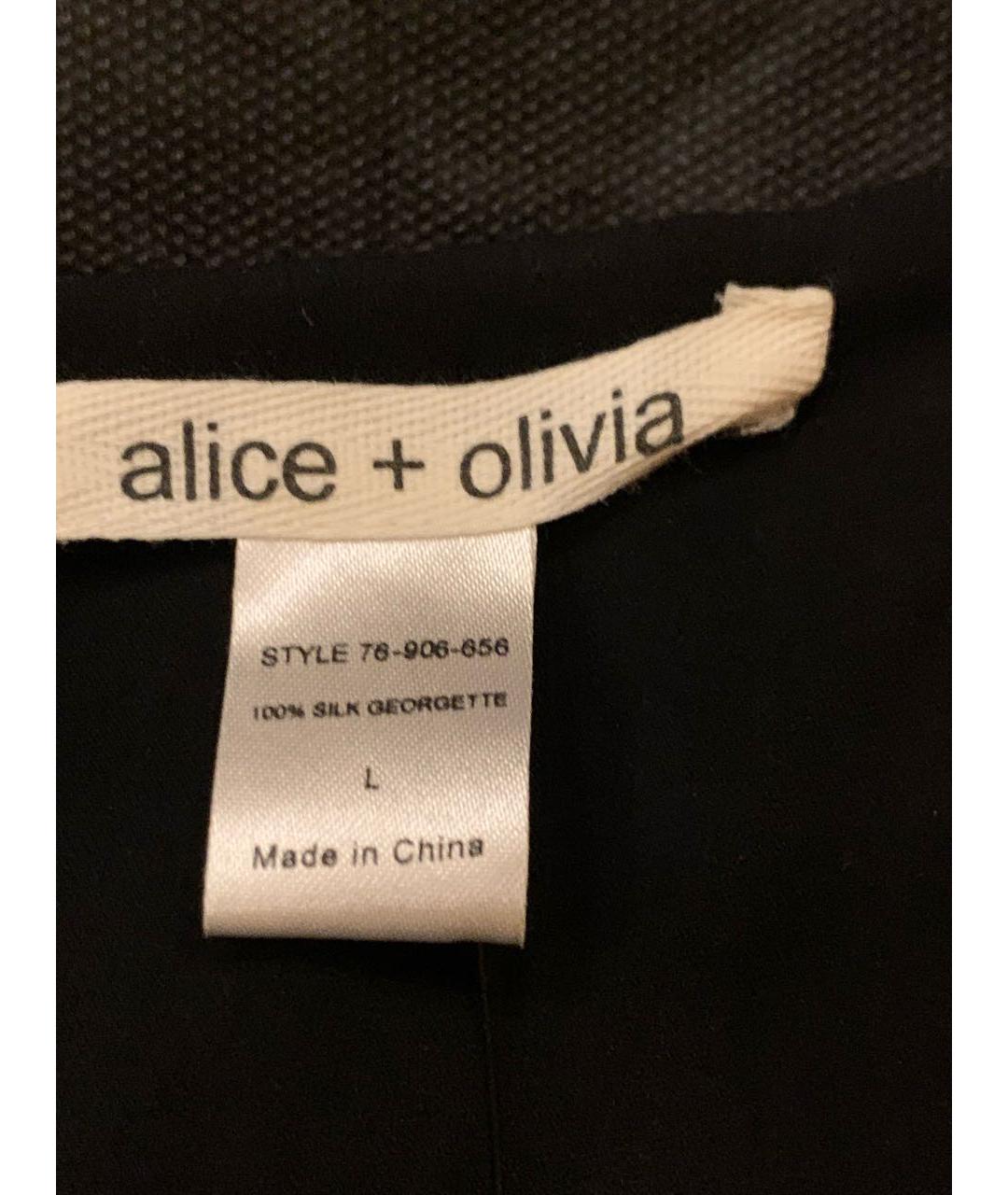 ALICE+OLIVIA Черное платье, фото 3