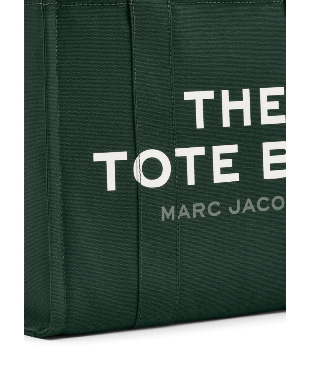MARC JACOBS Зеленая хлопковая сумка тоут, фото 4