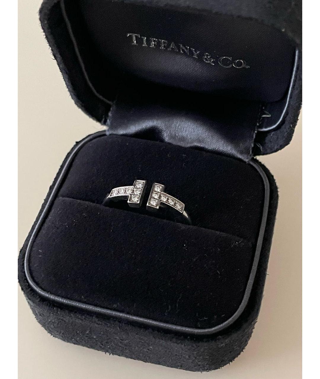 TIFFANY&CO Белое кольцо из белого золота, фото 4