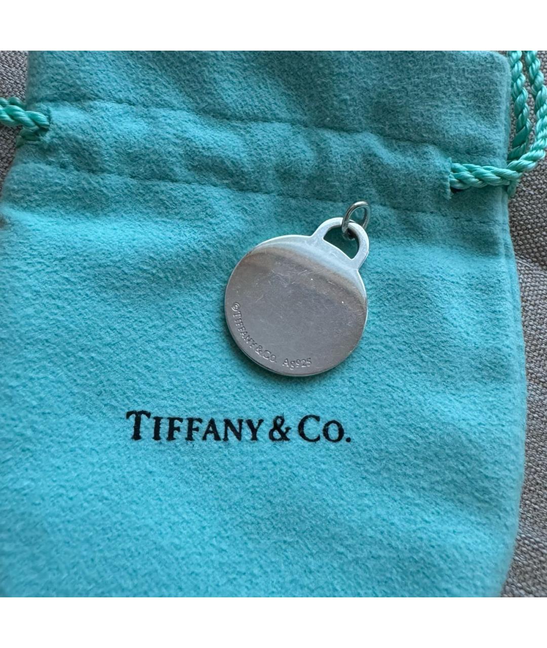 TIFFANY&CO Серебряная серебряная подвеска, фото 3