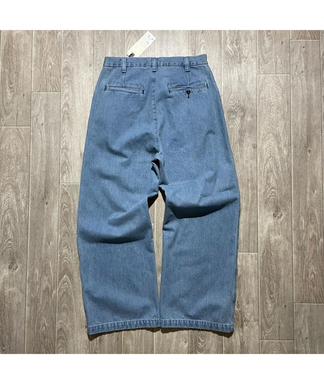 LEVI'S Голубые хлопковые джинсы клеш, фото 2