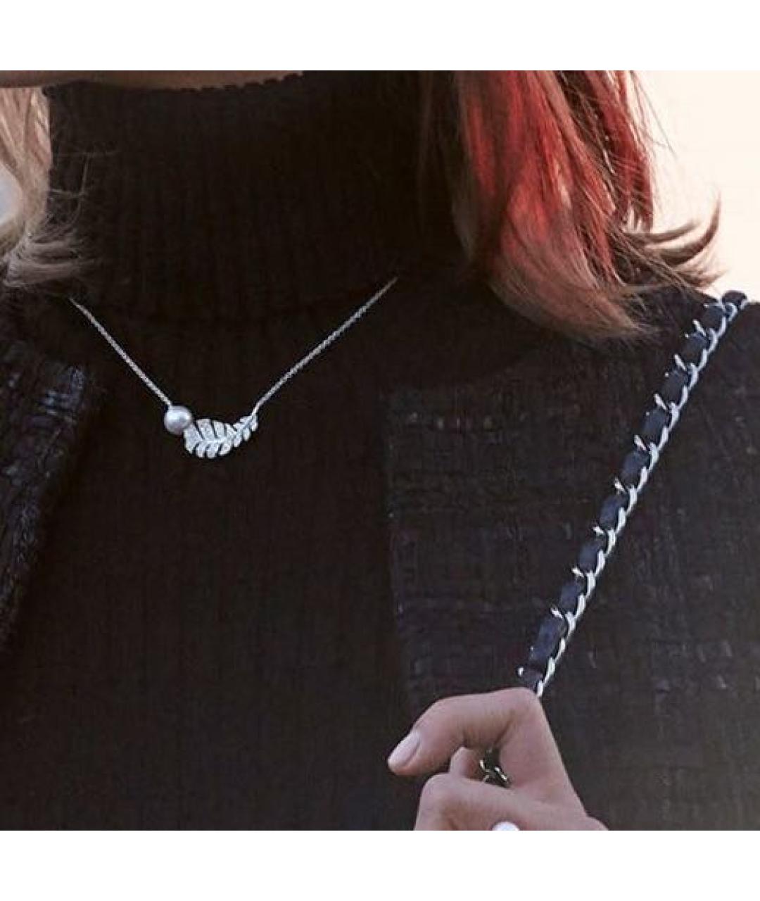 CHANEL Серебряная подвеска из белого золота, фото 3