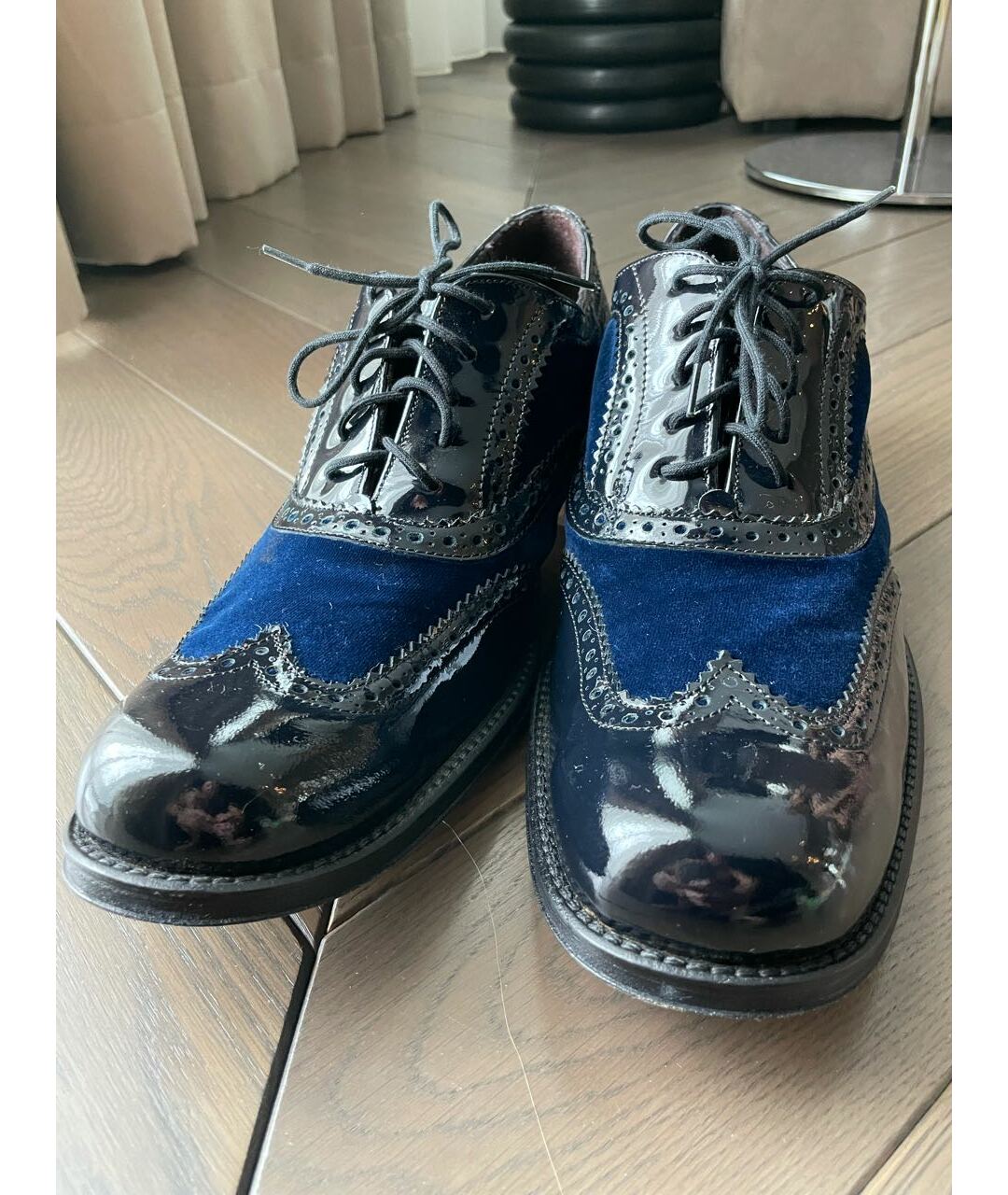 DSQUARED2 Синие низкие ботинки, фото 2