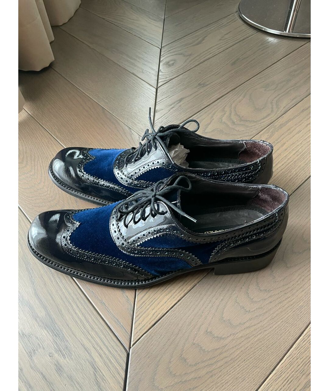 DSQUARED2 Синие низкие ботинки, фото 9