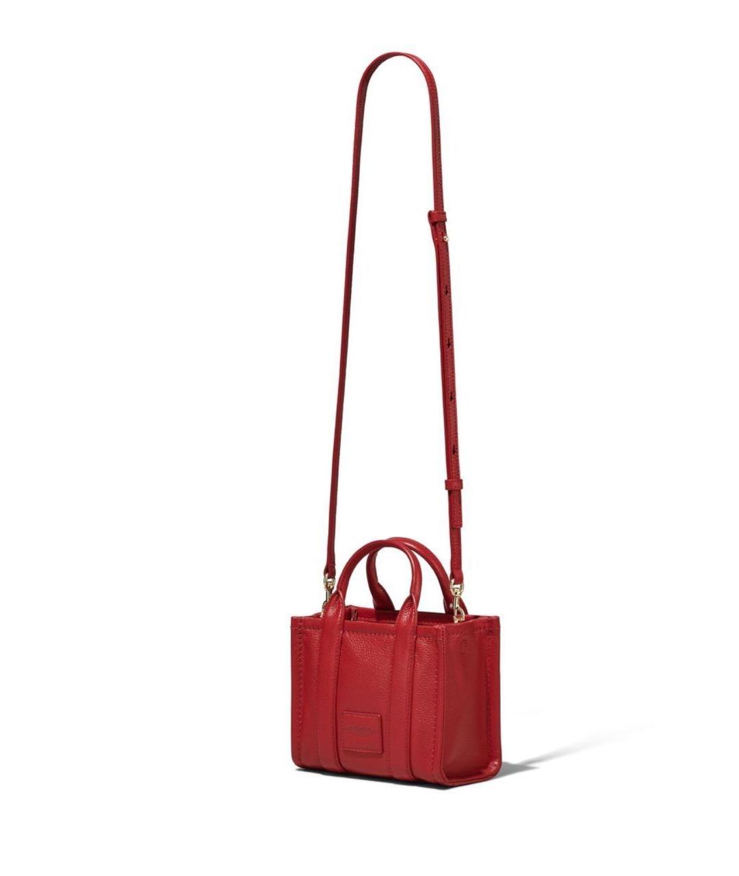 MARC JACOBS Красная кожаная сумка через плечо, фото 3