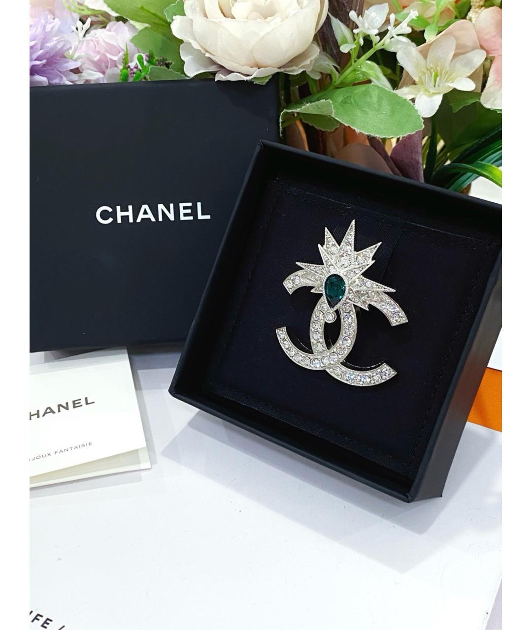 CHANEL Серебряная булавка / брошь, фото 4